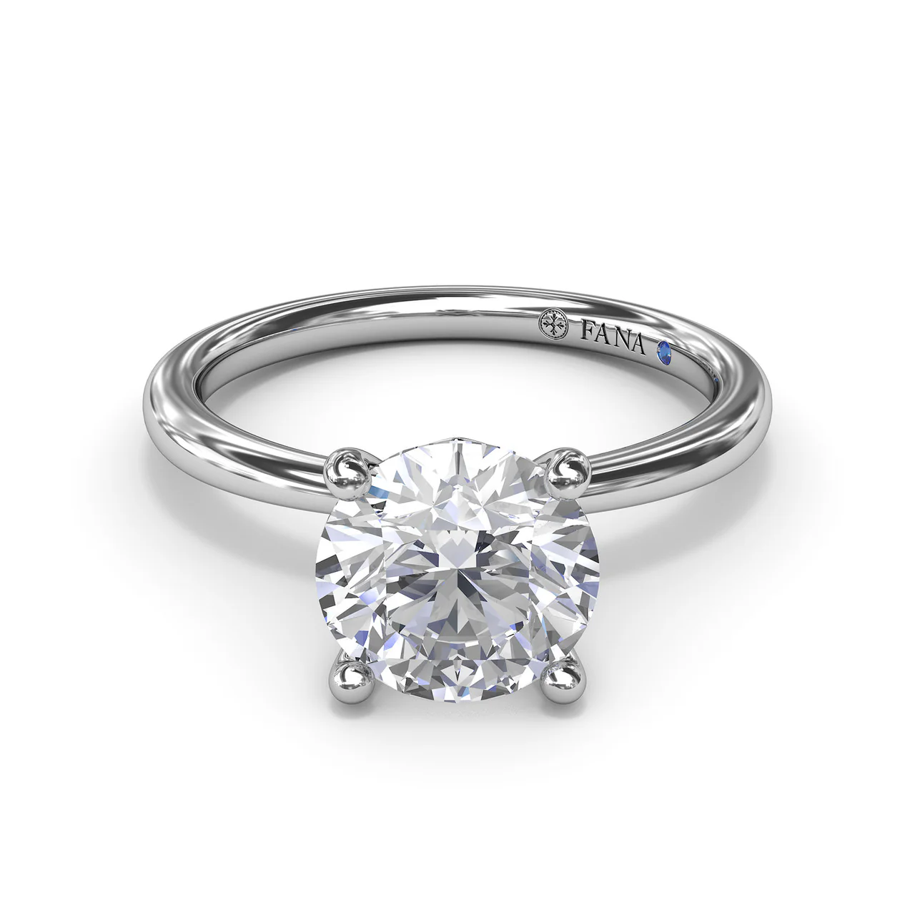 Hidden Halo Engagement Ring - Image 3
